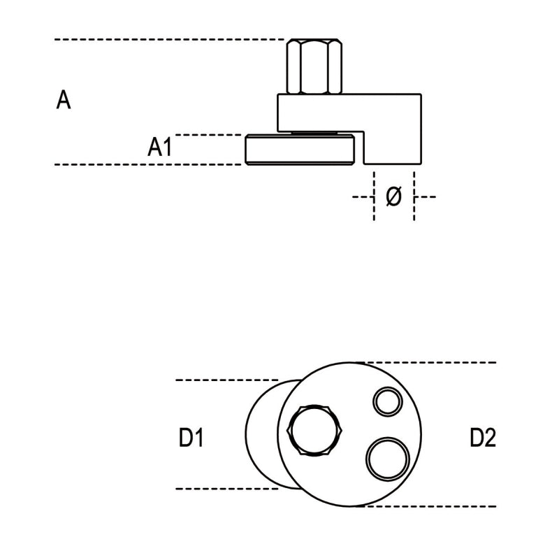 1435/1-ECCENTRIC STUD EXTRACTOR
