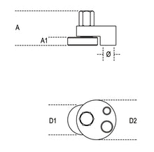 1435/1-ECCENTRIC STUD EXTRACTOR