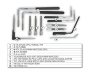 1437/C12-12 TOOLS FOR REMOVING AIR BAG