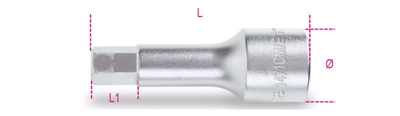 1471CM/E11-HEXAGON SOCKET DRIVER