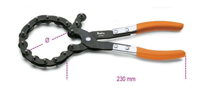 1476A-PLIERS FOR EXHAUST PIPE CUTTING
