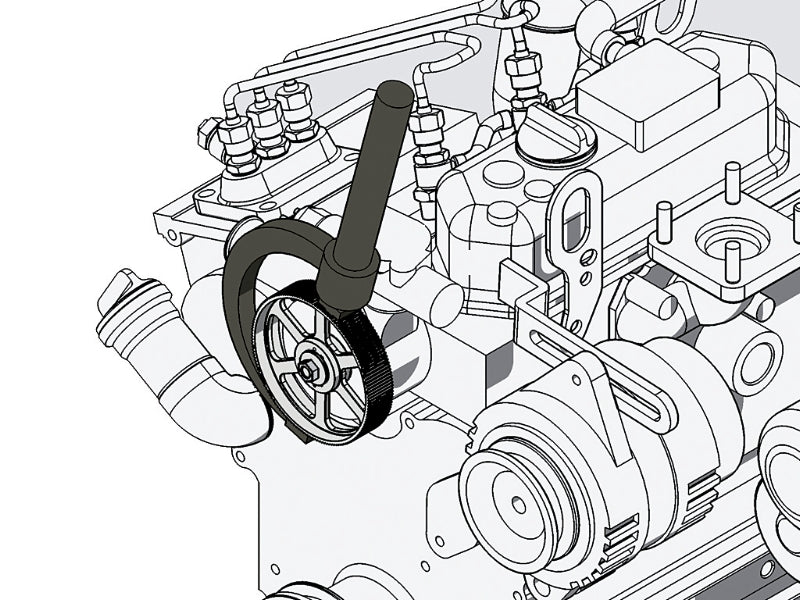 1485BP-HALF-MOON TOOL F. LOCKING PULLEYS
