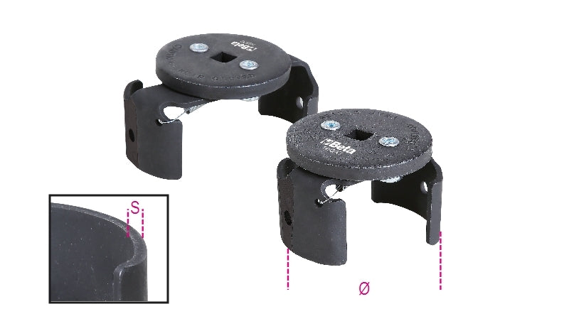 1493X/2-SELF-LOCKING OIL FILTER WRENCHES