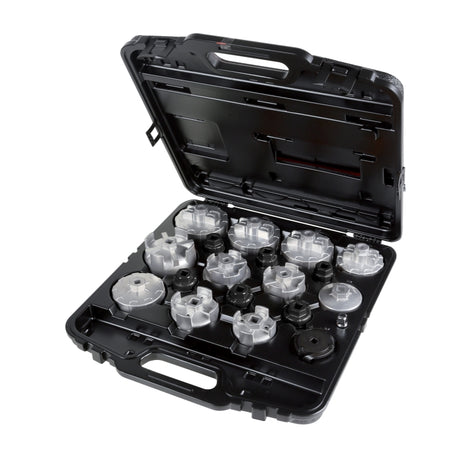 1493/C19-SET OF 19 OIL FILTER WRENCHES