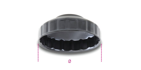 1493 66-L6-PURFLUX® OIL-FILTER WRENCH