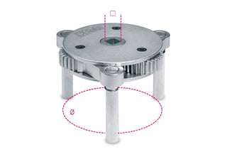 1493/S-ADJUSTABLE OIL-FILTER WR. 3 ARMS
