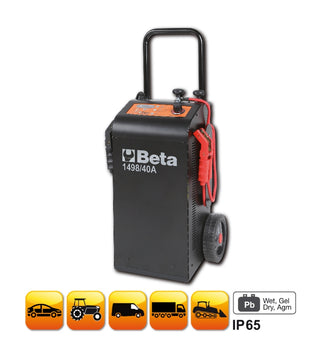 1498/40A-BATTERY CHARGER/STARTER 12-24V