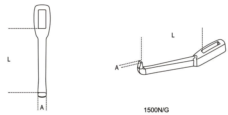 1500N/G0-LOOSE LEGS FOR PULLERS 1500N