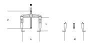 1500/1-UNIVERSAL PULLERS, L100 LEG