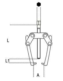 1515/1-PULLERS WITH TWO FLOATING LEGS