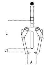 1515/1-PULLERS WITH TWO FLOATING LEGS