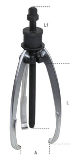 1517C/0-COMBINATION TWO/THREE-LEG PULLER