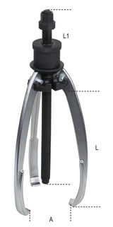 1517C/0-COMBINATION TWO/THREE-LEG PULLER