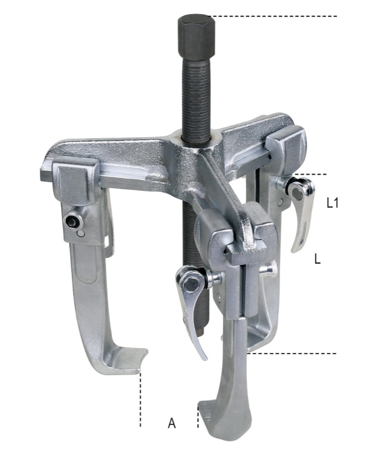 1519/0-THREE-LEG UNIVERSAL PULLERS