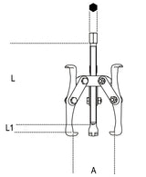1521/1-PULLERS + THREE REVERSIBLE LEGS