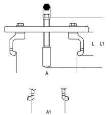 1529-MULTI-STEP CONE PULLEY PULLER