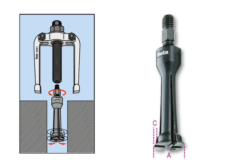 1544/0-TWO-LEG INTERNAL EXTRACTORS