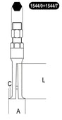 1544/10C-TWO-LEG INTERNAL EXTRACTORS