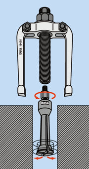 1545/C5M-PULLER 1542 + EXTRACT. 1544