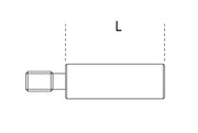 1547PC/2-ROUND EXTENSIONS SHORT SERIES
