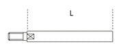 1547PL/2-ROUND EXTENSIONS LONG SERIES