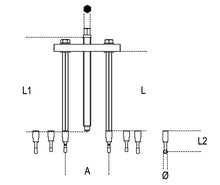 1547/C6-DUMMY BALL BEARING EXTRACTORS