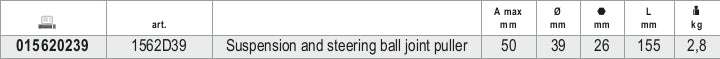 1562D39-BALL JOINT PULLER