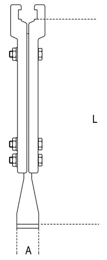 1580/8I-TWO-LEG HYDRAULIC PULLER