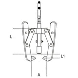 1585GI/5-LEGS FOR HYDRAULIC PULLER