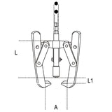 1585GI/6-LEGS FOR HYDRAULIC PULLER