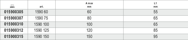 1590 100-STANDARD CLAMPS