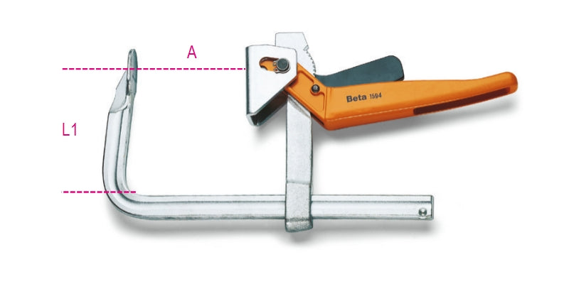 1594 200-LEVER BAR CLAMPS