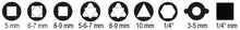 1600Q 10-EIGHT-WAY WR ARTICULATED JOINT
