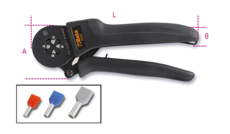 1606T-HEAVY DUTY CRIMPING PLIERS