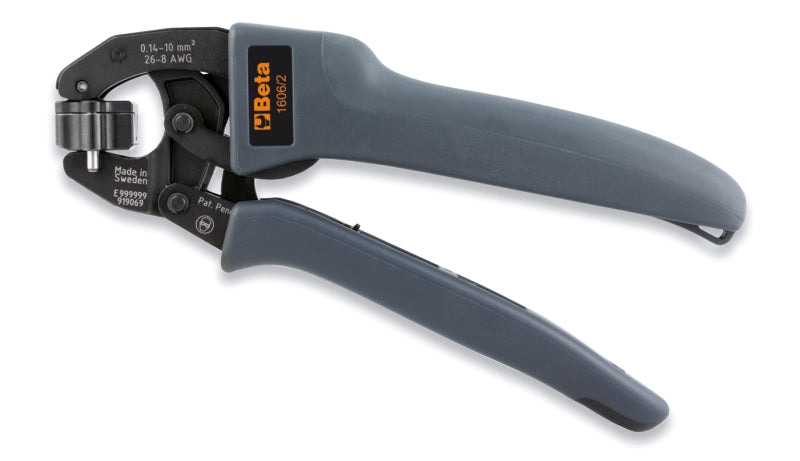 1606A16-CRIMPING PLIERS TUBULAR TERMIN.