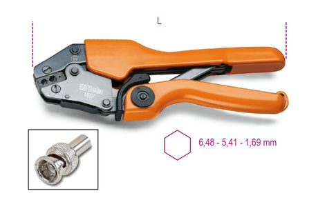 1607-HEAVY DUTY CRIMPING PLIERS