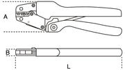 1607-HEAVY DUTY CRIMPING PLIERS