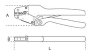1609A-HEAVY DUTY CRIMPING PLIERS