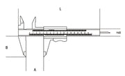 1657DGT/2-DIGITAL DEPTH GAUGE
