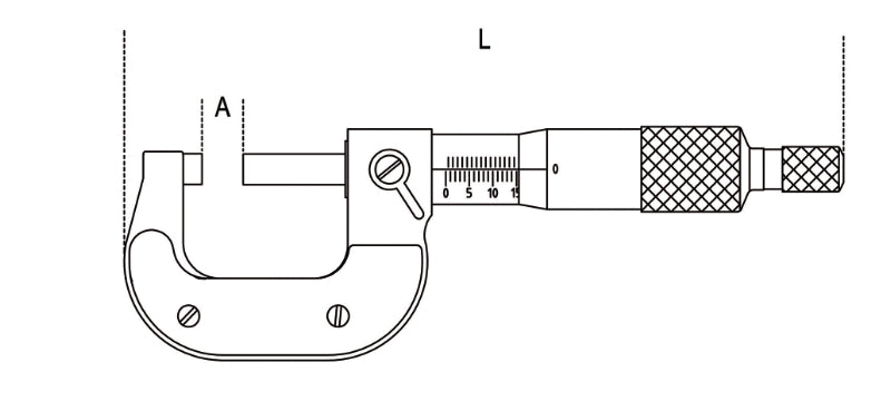 1658/100-OUTSIDE MICROMETERS