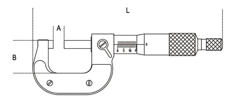 1658DGTB 25-DIGITAL OUTSIDE MICROMETERS