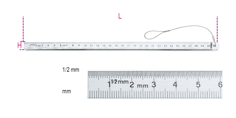 1682HS 200-FLEXIBLE GRADUATED RULES