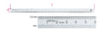 1682 300-FLEXIBLE GRADUATED RULES