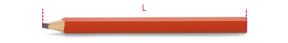 1688M-CARPENTERS PENCIL