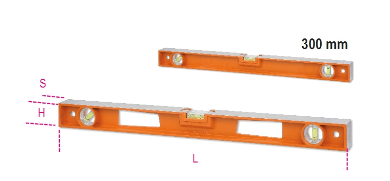1696D 300-SPIRIT LEVELS DIE-CAST ALUMIN.