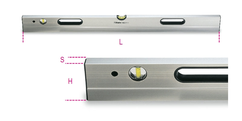 1696S 1500-LEVELLING STAFFS ALUMINIUM