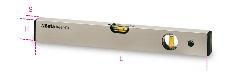 1696 200-SPIRIT LEVELS PROFILE ALUMINIUM