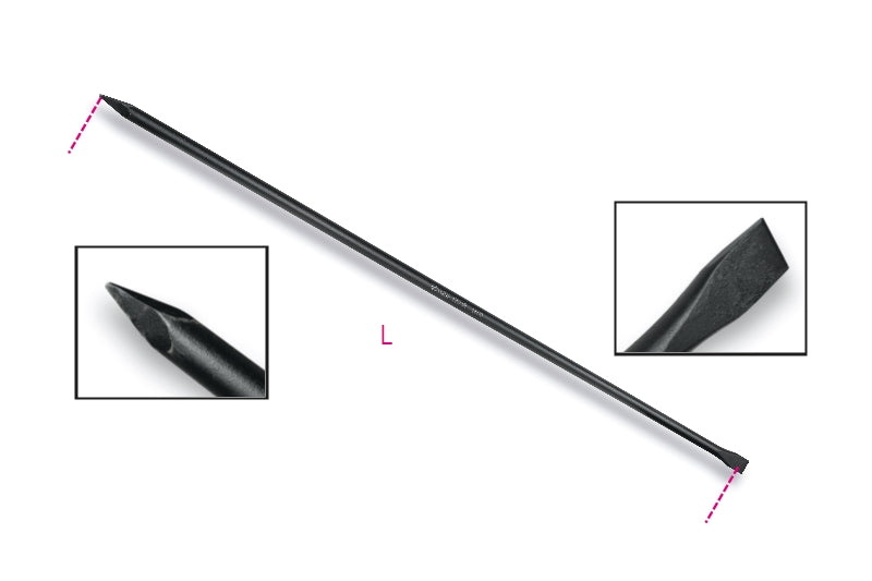 1704A 2000-CROW BARS OPEN-POINTED EDGES