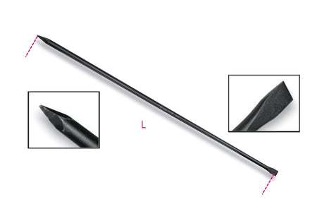 1704A 2000-CROW BARS OPEN-POINTED EDGES