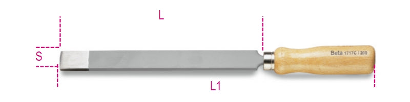 1717A 150-SCRAPERS TWO CUTTING EDGES